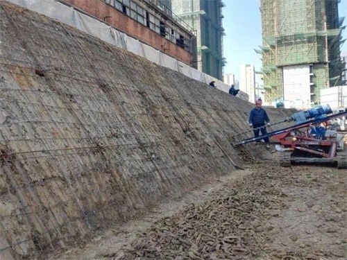 万全建筑边坡支护
